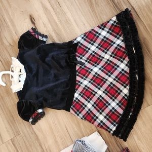 Holiday girls Christmas dress